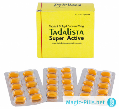 Таблетки дженерика Сиалиса в капсулах Тадалиста Супер Актив 20 мг 1
