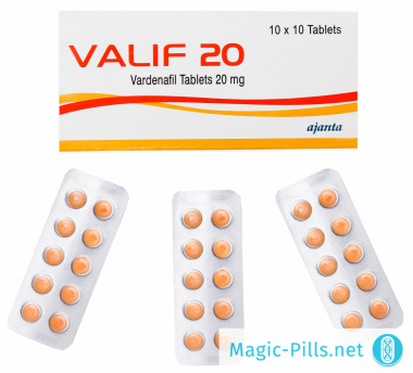 Таблетки Валиф в упковке 1