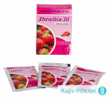 Желе Zhewitra Oral Jelly 20 мг в упаковке 1