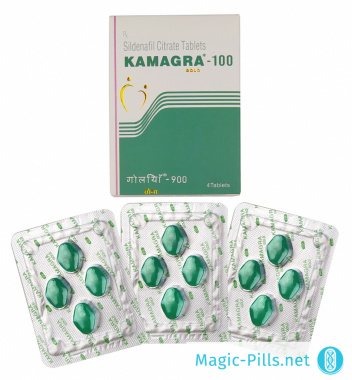 Таблетки Камагра Голд 100 мг в упаковке 1