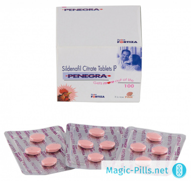 Таблетки Пенегра 100 мг 1