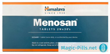 Таблетки Menosan в упаковке 1