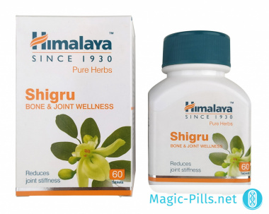 Таблетки Shigru в упаковке 1