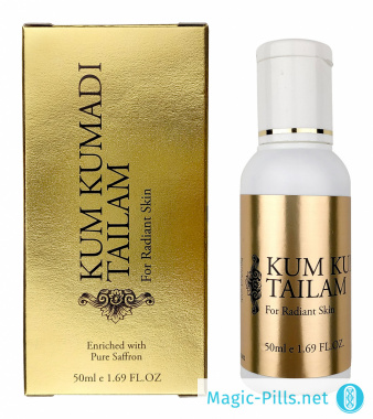 Масло Kumkumadi Tailam (масло 50 мл) в упаковке 1