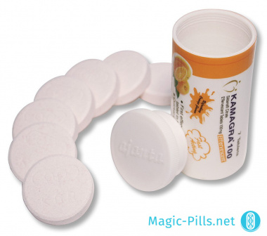 Таблетки растворимой Виагры Kamagra Effervescent 1