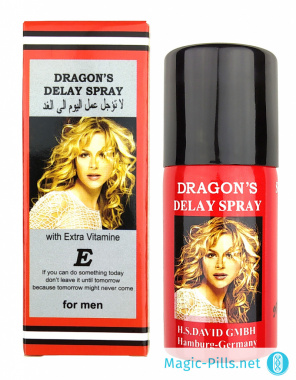 Спрей Dragons Delay Spray в упаковке 1