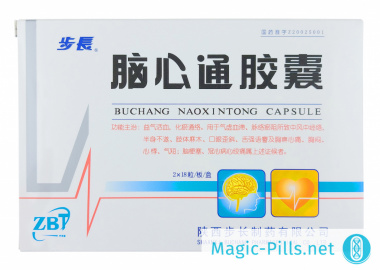 Капсулы Buchang Naoxintong Capsule в упаковке 1