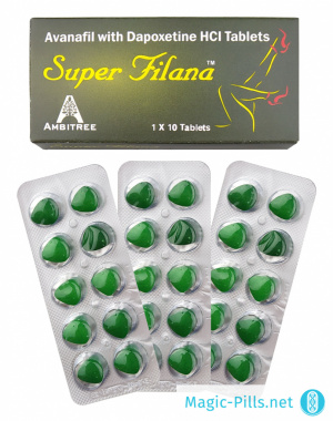 Таблетки Super Filana в упаковке 1