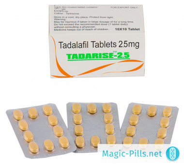 Таблетки Тадарайз 2.5 мг в упаковке 1