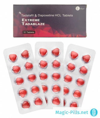 Таблетки Extreme Tadablaze в упаковке 1