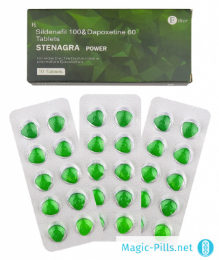 Таблетки Stenagra Power в упаковке 1