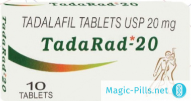 Таблетки Tadarad 20 в упаковке 1