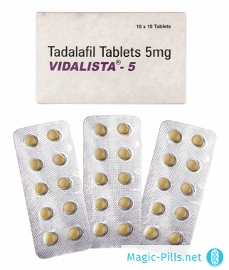 Таблетки Vidalista 5 мг в блистере 1