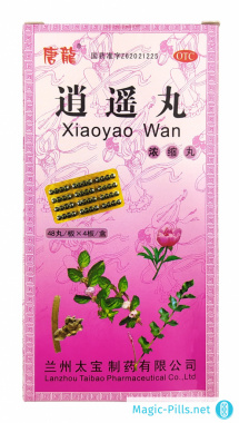 Пилюли Xiaoyao Wan в упаковке 1