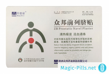 Пластырь ZB Prostatic Navel Plasters в упаковке 1