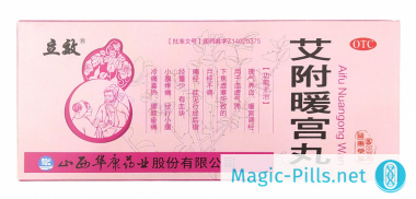 Болюсы Aifu Nuangong Wan в упаковке 1